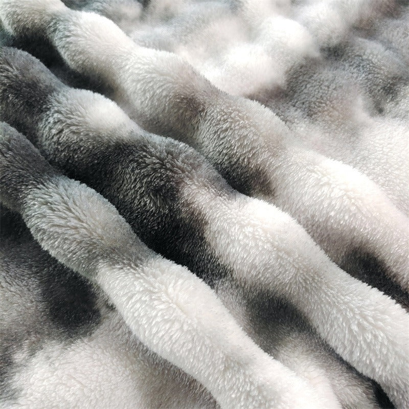 Bubble Velvet Multicolor Blanket