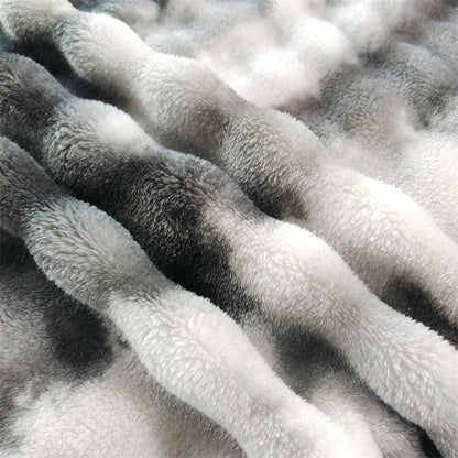 Bubble Velvet Multicolor Blanket