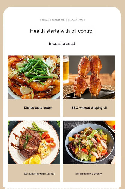 Two-in-One Glass Oil & Soy Sauce Atomizer