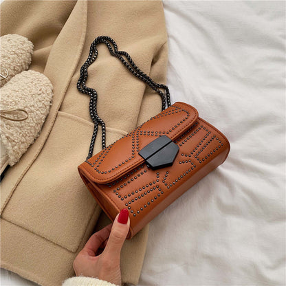 Korean Style Versatile Small Square Handbag