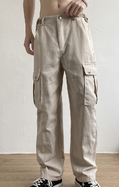 Trendy Retro Wide-Leg Loose Couple Overalls
