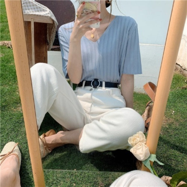 Ice Silk Summer Chic Tee