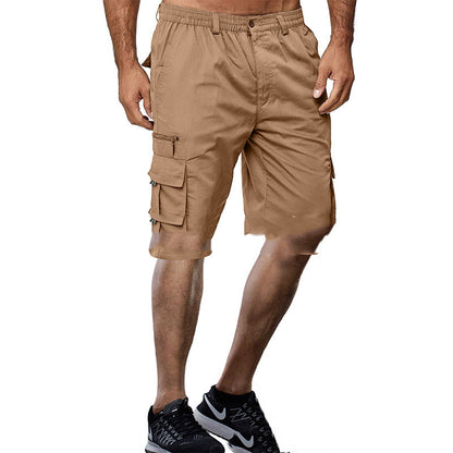 Men's Adventure-Ready Multi-Pocket Cargo Shorts