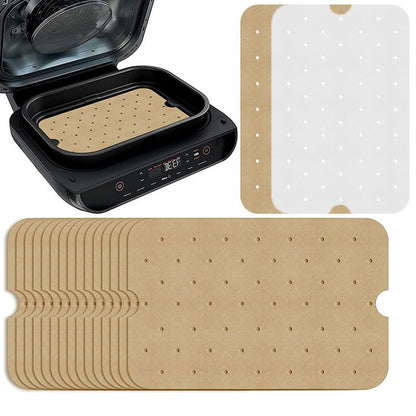 Dual Air Fryer Baking Parchment Paper 14x20.5cm