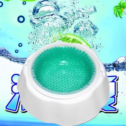 Summer Cooling Pet Bowls for Dogs and Cats