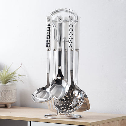 Audrey Hepburn Style Stainless Steel Kitchen Utensils Set