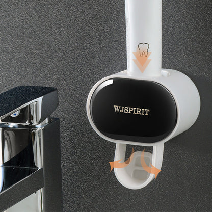 Automatic Toothpaste Dispenser Set with Wall Mount