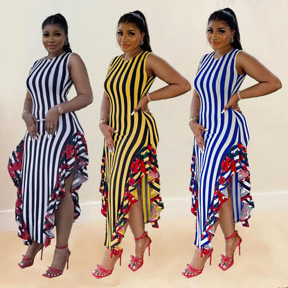 Vibrant African Print Women's Leisure Set