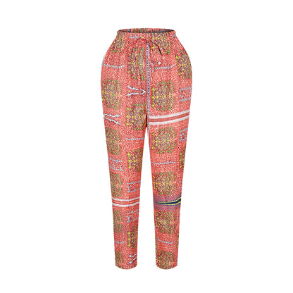 Vibrant African Print Women's Leisure Set