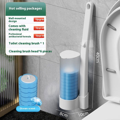 Bathroom Wall-mounted Long Handle Cleaning Sets