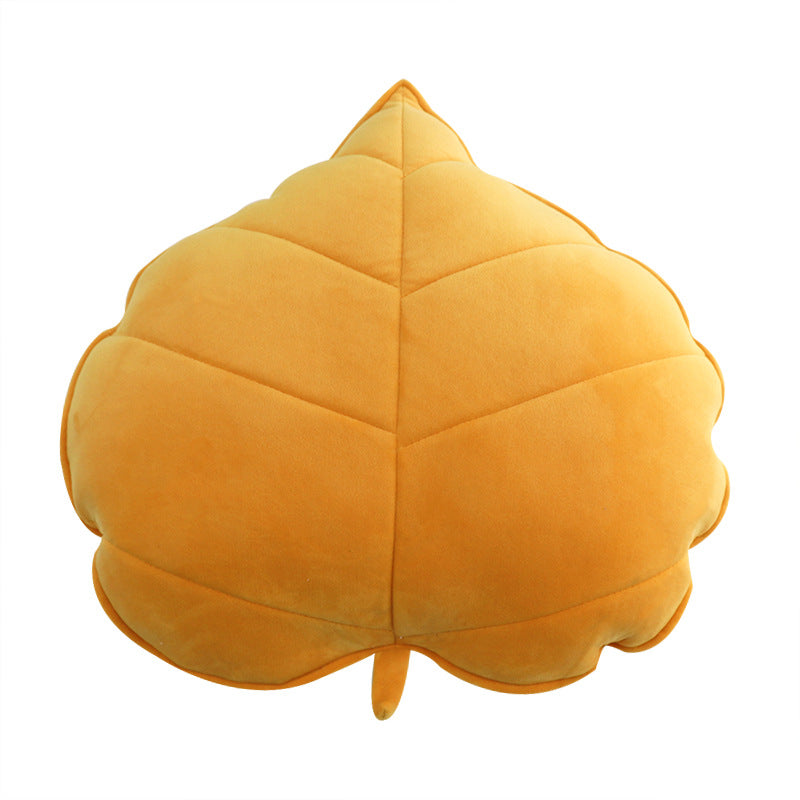 3D Heart Leaf Throw Cushion for Kids Room & Home Decor