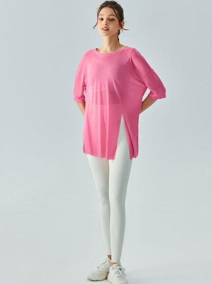 Lightweight Loose Yoga Cover-Up for Women