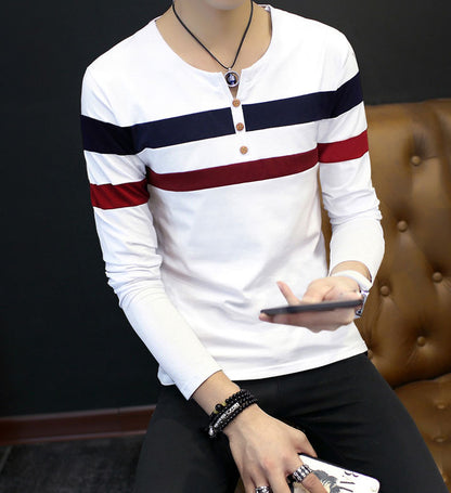 Men's Slim-Fit Long Sleeve T-Shirt