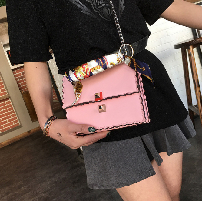 Women's Small Handbag, Minimalist Square Shoulder Bag