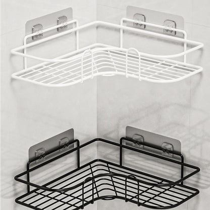Iron Triangle Bathroom Corner Rack