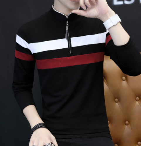 Men's Slim-Fit Long Sleeve T-Shirt
