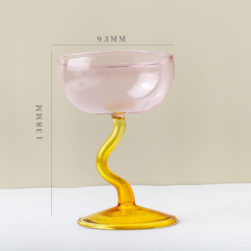 240ml Glass Dessert Goblet Cup