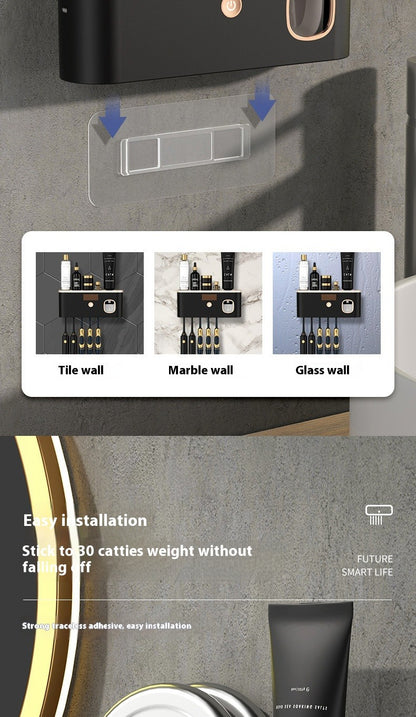 USB UV Toothbrush Sterilizer Wall Holder