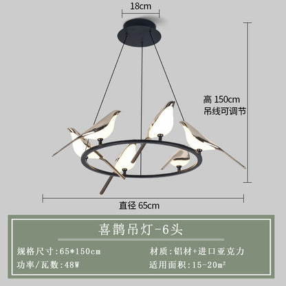 Modern Minimalist Creative Bird Wall Light for Home