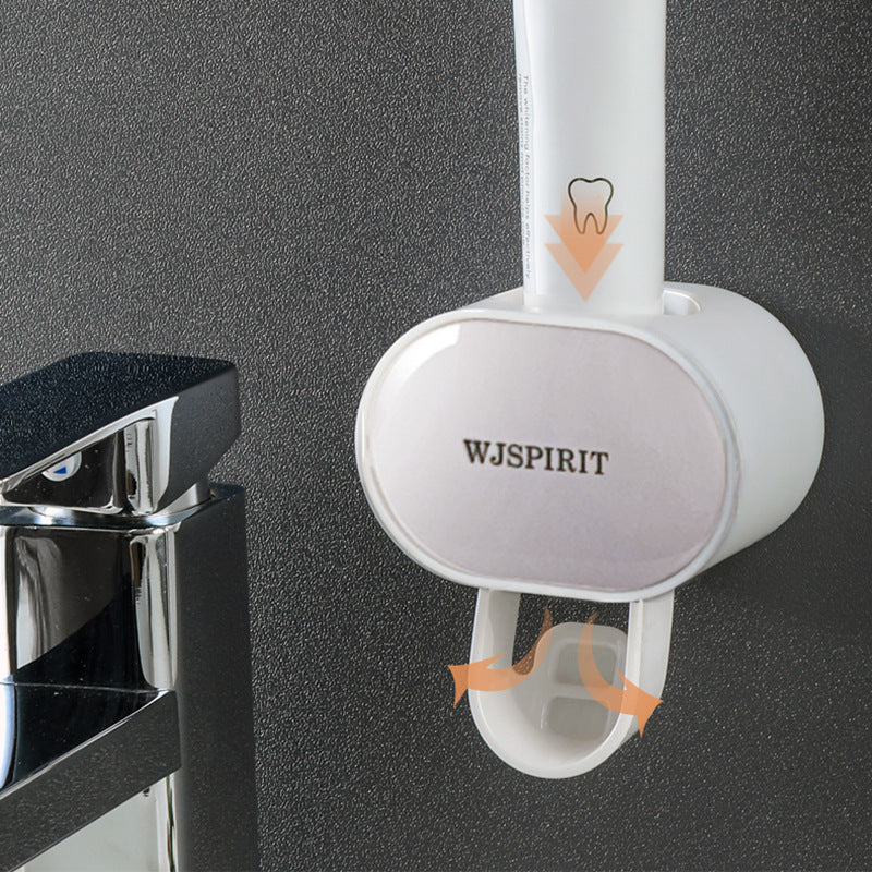 Automatic Toothpaste Dispenser Set with Wall Mount