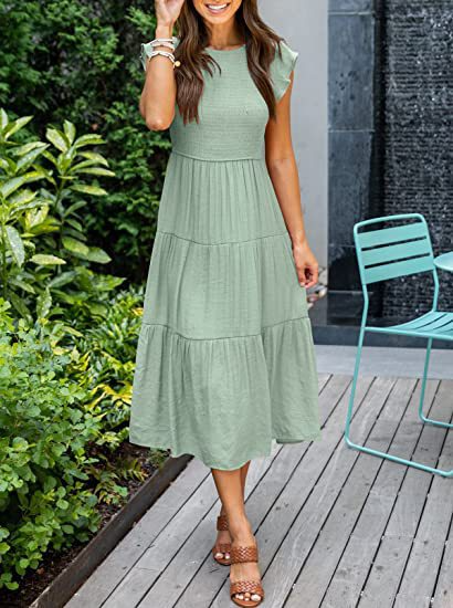BohoBreeze Midi Outfit