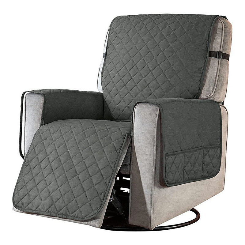 Knitted Universal Sofa Cover for Armchair (Solid Color)