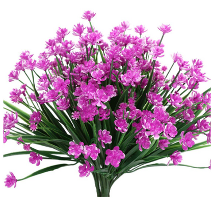 Artificial Flowers for Outdoor Decorations (Single Piece)