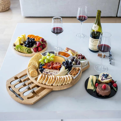 Multi-Functional Wood Cutting Board
