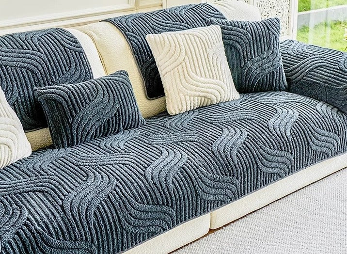 Thick Plush Non-Slip Sofa Cushion
