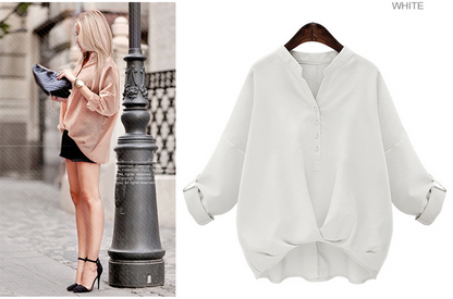 Spring/Summer Women's Loose Cotton Shirt