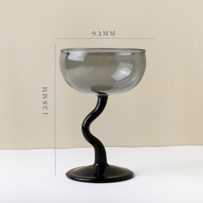 240ml Glass Dessert Goblet Cup