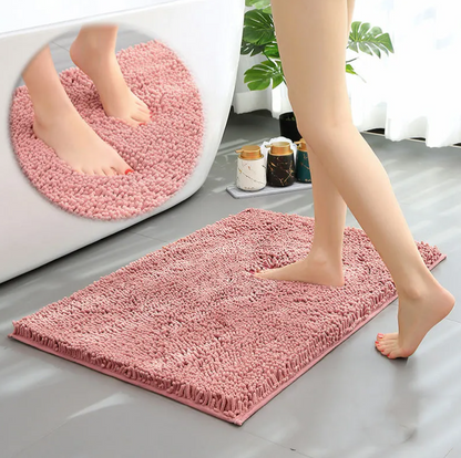 Encrypted Chenille Absorbent Door Mat