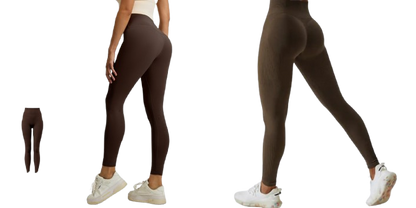 Seamless High Waist Peach Yoga Leggings