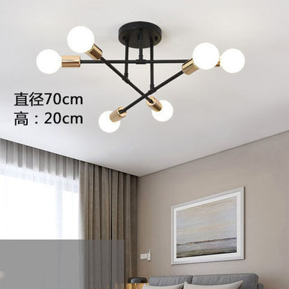 Modern Minimalist LED Ceiling Light for Bedroom and Living Room
