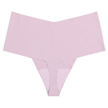 High-Waist Cotton G-String Panties for Women (Plus Size)