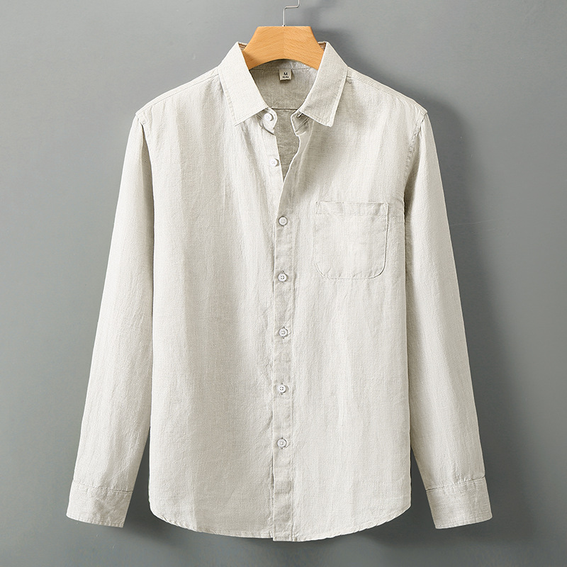 Breezy Linen Long-Sleeve