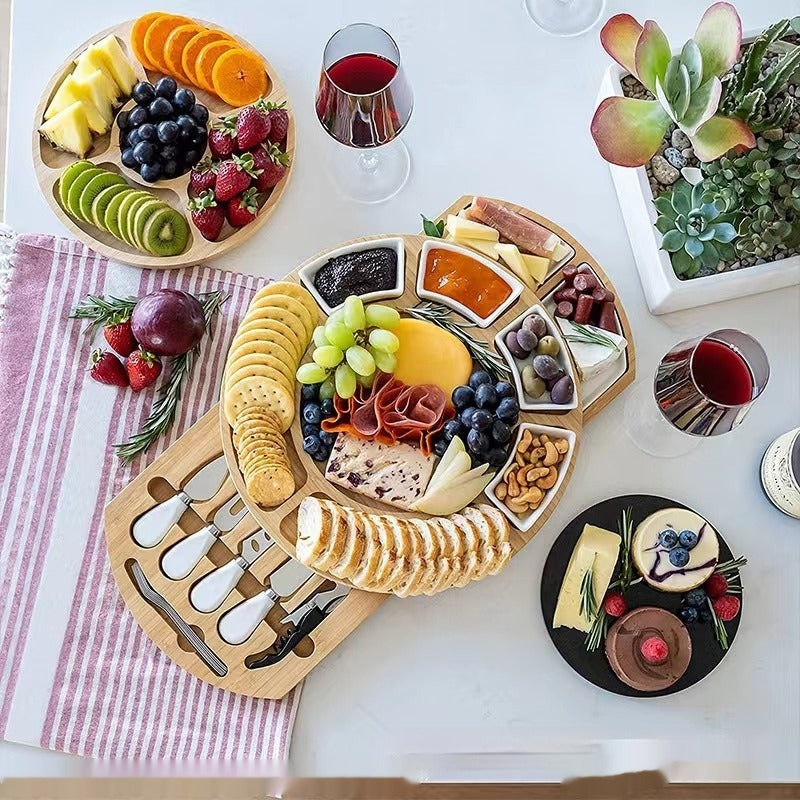Multi-Functional Wood Cutting Board