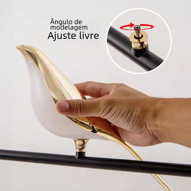 Modern Minimalist Creative Bird Wall Light for Home