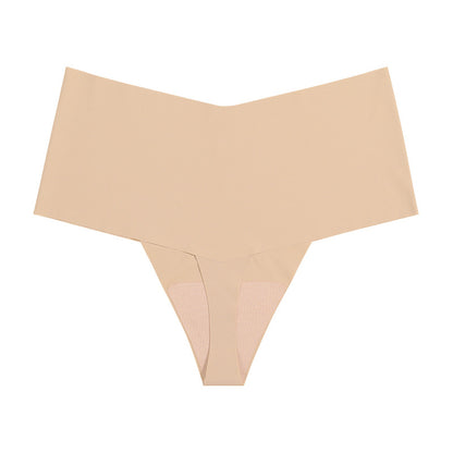 High-Waist Cotton G-String Panties for Women (Plus Size)