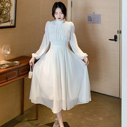 French Court Style Dress for Tea Break Girl