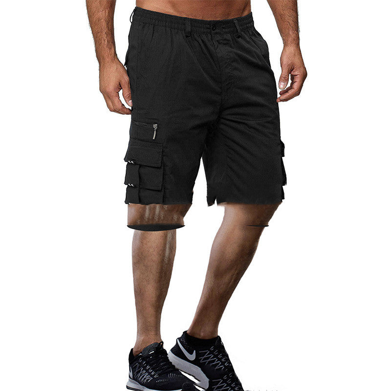 Men's Adventure-Ready Multi-Pocket Cargo Shorts