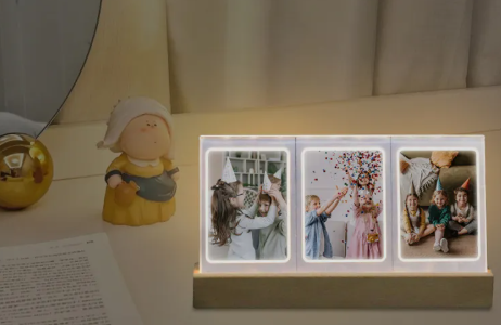 Transparent Luminous Photo Frame