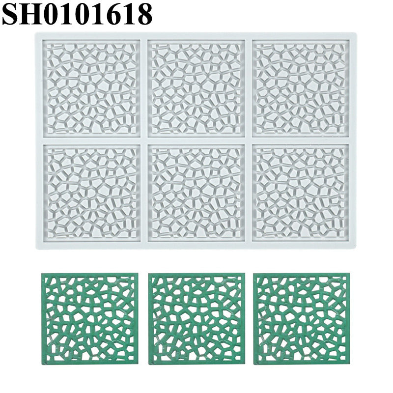 Silicone Leaf-Shaped Platter Molds for Desserts