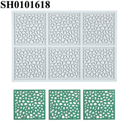 Silicone Leaf-Shaped Platter Molds for Desserts