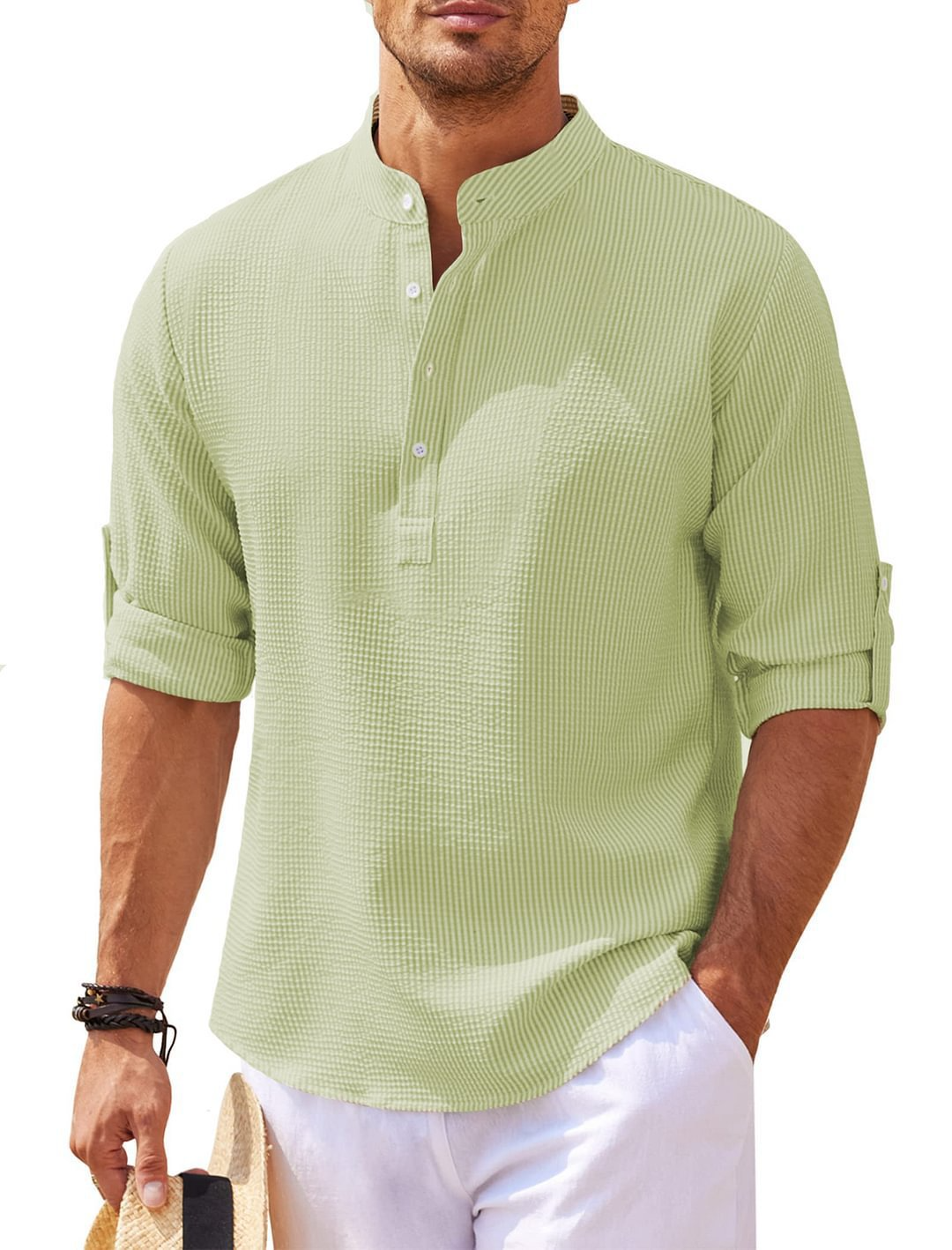 Pineapple Collar Casual Shirt