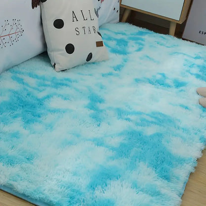 Fluffy Shaggy Area Rug for Living Room (Various Sizes)