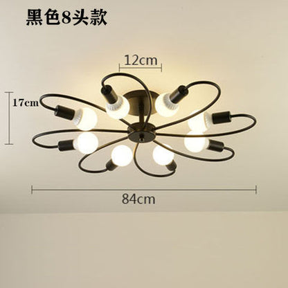 Modern Minimalist LED Ceiling Light for Bedroom and Living Room