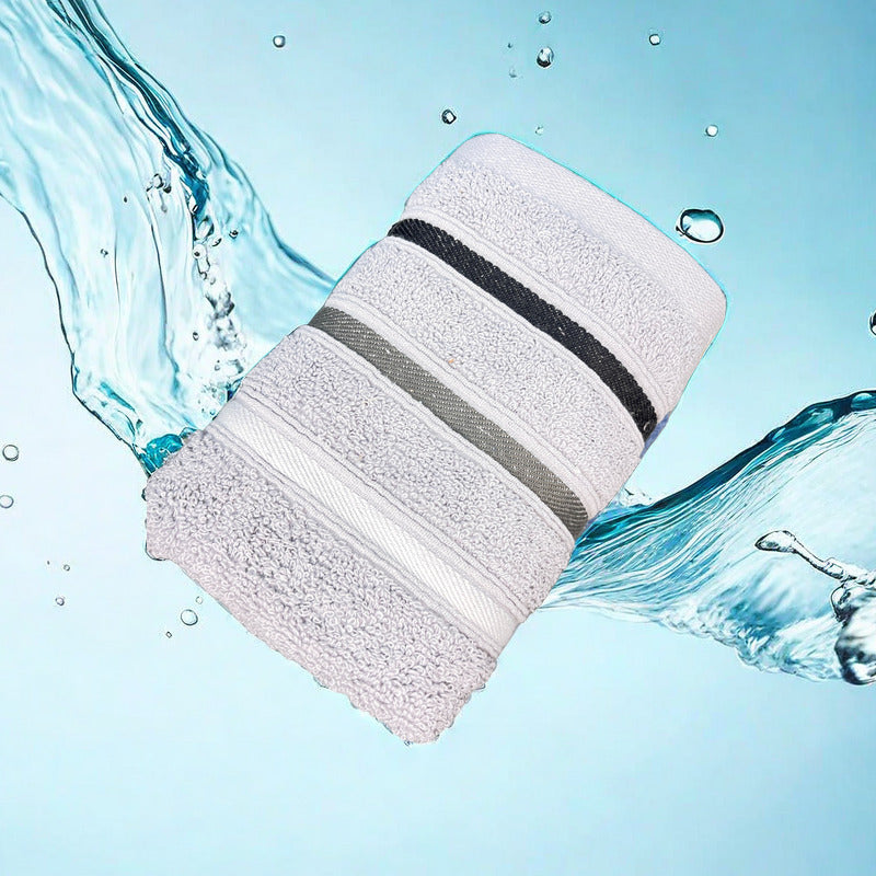 Embroidered Logo Cotton Face Towels for Wholesale