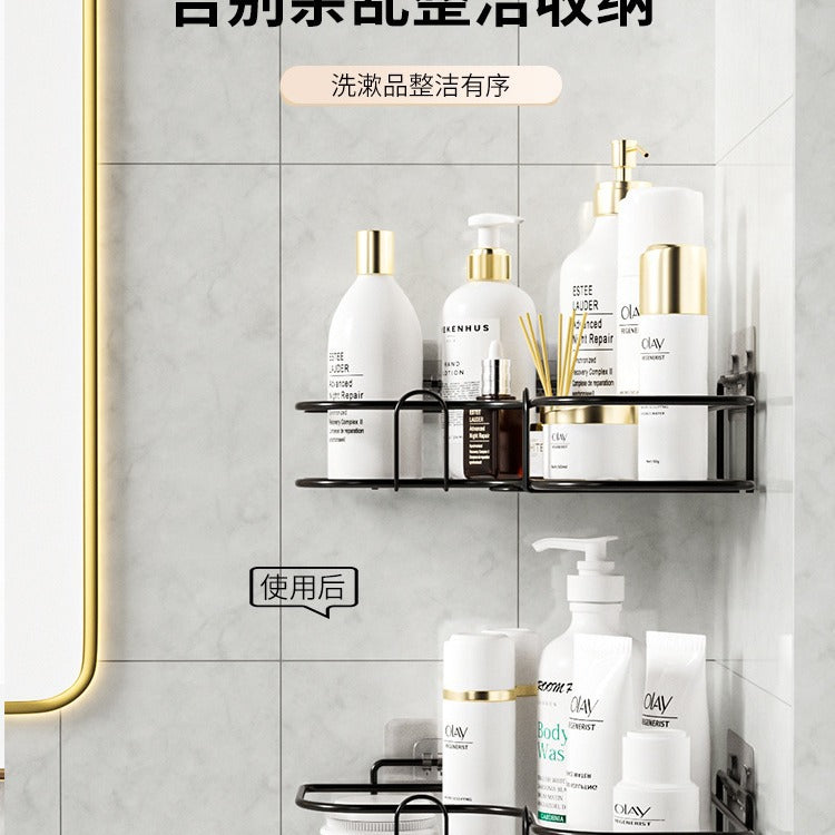 Iron Triangle Bathroom Corner Rack