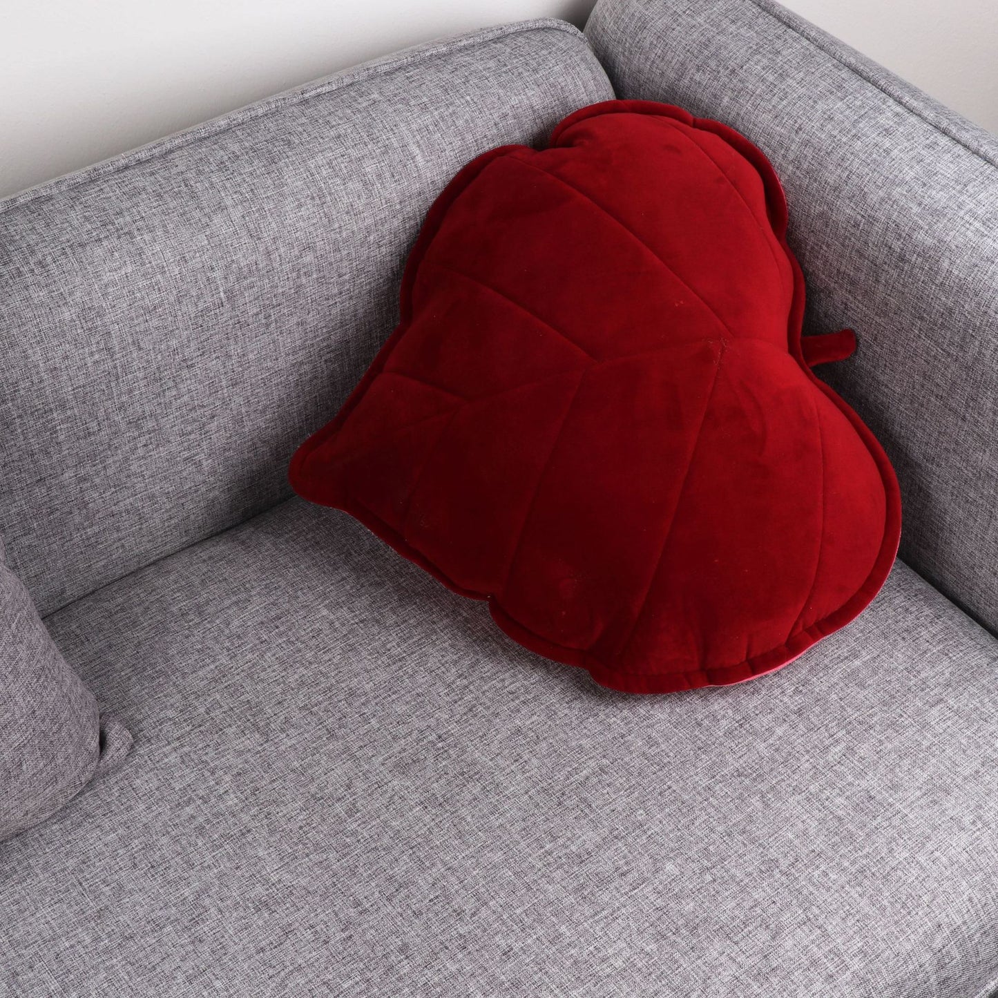 3D Heart Leaf Throw Cushion for Kids Room & Home Decor